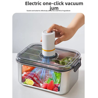 Boîte de conservation alimentaire en acier inoxydable 304 avec couvercle hermétique sous vide, empilable, boîte à bento étanche, boîte à lunch, préparation des repas