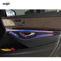 Iluminación Ambiental GUGO W222 Clase S para Benz Clase S W222 2014-2020, Kit de Luces LED Interiores de 20 Colores, Acabado Premium para la Cabina