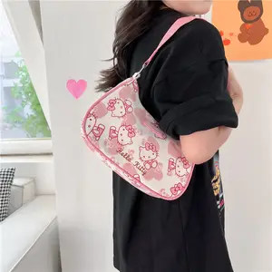 Borsa a tracolla Ruunjoy hot kawaii sanrio anime kuromi mymelody kt moda donna modello stampa Y2k regali borsa portafoglio borse