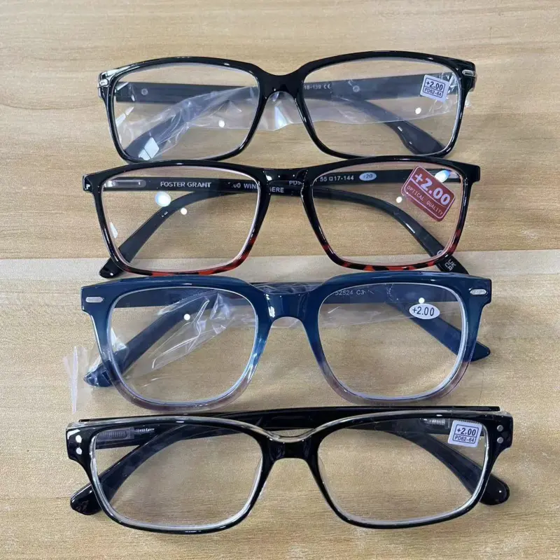 Пластиковые очки для чтения, разная мощность от 0,5 1.0.1.25 1,50 1,75 2,00 2,25 2,50 2,75 3,00