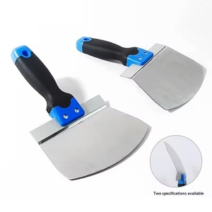 <span class=keywords><strong>Spatule</strong></span> manuelle DIY en acier inoxydable, ronde et à petit arc, pour <span class=keywords><strong>peintre</strong></span>, outil pour cloisons sèches avec fonctions d'angle, outil de coupe pour plâtrier - Product Image 1