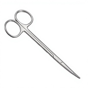 Tijeras Quirúrgicas Manuales de Acero Inoxidable Médico, Rectas y Curvas con Punta Cega, Certificación CE, SET de Cirugía por DENTRIC IMPLANTS - Product Image 3