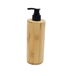 Distributeur rechargeable en bambou pour savon ou lotion de salle de bain écologique et durable - Product Image 2
