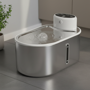 <span class=keywords><strong>Bebedero</strong></span> Inalámbrico para Gatos de Acero Inoxidable 304 - Dispensador de Agua para Mascotas con Separación de Agua y Electricidad - Product Image 6