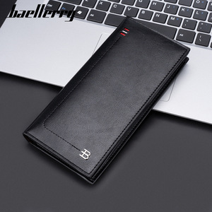 Cartera Larga para Hombre Baellerry, Color Marrón Oscuro, con Múltiples Ranuras para Tarjetas, Cierre de Cremallera, Porta Billetes, para Uso Diario - Product Image 3