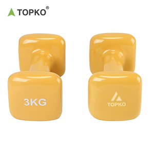 Topko Trong Kho Chất Lượng Cao Vàng Đúc Sắt + Pvc Nhà Tập Thể Dục Vuông Quả Tạ 3Kg - Product Image 6