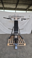 Banc de musculation 3-en-1 en acier, couleur personnalisée, pour press à la poitrine et aux épaules