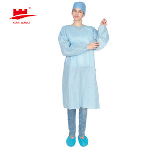 Camice chirurgico monouso in tessuto Non tessuto per medico isolamento camice per ospedale - Product Image 4