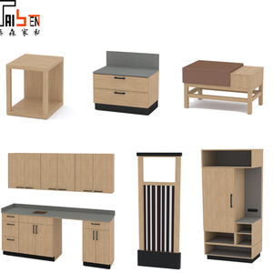 Armario de Banco de equipaje para hotel, mueble de cama de madera, mueble de lujo para hotel - Product Image 2