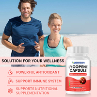 Complément Biologique Végétalien : Capsules de Lycopène d'Extrait de Tomate 500mg – Antioxydant & Soutien Cardiaque – Fournisseur de Capsules de Lycopène Naturel