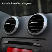 Audi A3/RS3 - Grilles d'aération et persiennes de tableau de bord - Pièce de rechange OLIVER pour voiture - Numéro de pièce 8P0820901C