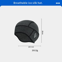 Gorra Deportiva de Seda Helada para Verano, Gorro Transpirable para Ciclismo y Montañismo