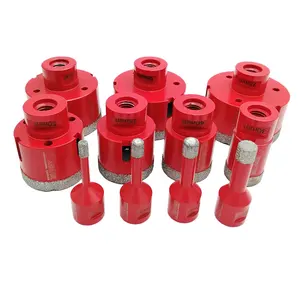 Dia 6-125mm M14 Thread Vacuum Brazed Diamond Core Drill Bit Dry Hole Drill Hole Cutter For Ceramic Granite And Porcelain Tiles