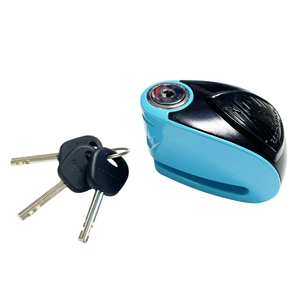Alarme <span class=keywords><strong>antivol</strong></span> <span class=keywords><strong>antivol</strong></span> Serrure <span class=keywords><strong>sonore</strong></span> à poussoir Sécurité Scooter électrique Vélo Moto Alarme de roue Verrouillage de frein à disque - Product Image 1