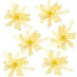 Cinta de Poliéster de Lujo con Estampado de Mariposas de Doble Cara para Envolver Regalos de Hanukkah - Product Image 5