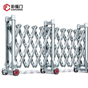 Ultimo stile in acciaio inox fisarmonica blocco stradale pieghevole Guardrail formato personalizzabile centro commerciale manuale in coda cancello di isolamento - Product Image 2