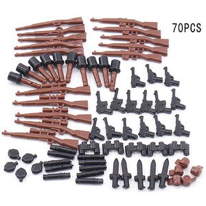ของเล่นเสริมพัฒนาการแบบจำลองทหาร 70 ชิ้น/ชุด ของเล่นตัวต่อทหารยุคสงครามโลกครั้งที่ 2 อาวุธปืน ชิ้นส่วนตัวต่อขนาดเล็ก ขายดีในอีเบย์ - Product Image 3