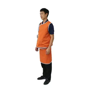 Medical Lead-free X-ray Radiation 0.5 Pb Lead equivalent from both front and back lead free apron Skirt and Vest