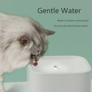 Elecpet Tragbarer Wassersp ender Haustiere Reisen Outdoor Hund Wasser flaschen spender Neben Bett Design Weiße Farbe - Product Image 5