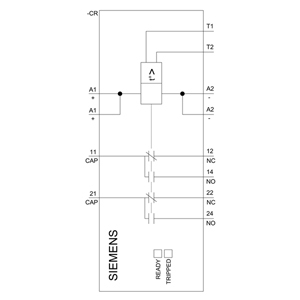 Relé de Protección de Motor 3RN2010-1BW30, Relé de Sobrecarga con Termistor, CA/CC 24-240V, Control Industrial - Product Image 2