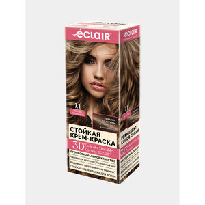 Teinture capillaire professionnelle Eclair Salon, longue durée, tubes 3D, traitement à base d'huile végétale lisse, crème colorante permanente pour cheveux EC02 - Product Image 2