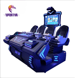 Simulateur de course automobile et de moto 9D VR en salle avec cadre métallique pour usage domestique, éducatif et commercial - Product Image 2