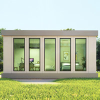 Casas integradas de hotel contenedor fácilmente desmontable salas de actividades modulares prefabricadas