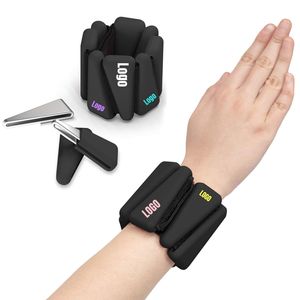 Pesas de Muñeca Ajustables de Silicona con Revestimiento de Hierro, Unisex, Duraderas, Transpirables y Ecológicas para Yoga, Running, Pilates y Entrenamiento de Fuerza - Product Image 1