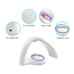 Lampe de projection <span class=keywords><strong>arc</strong></span>-<span class=keywords><strong>en</strong></span>-<span class=keywords><strong>ciel</strong></span> LED, veilleuse colorée, projecteur 3D, lampe de table pour chambre d'enfant, décoration de <span class=keywords><strong>la</strong></span> maison - Product Image 3