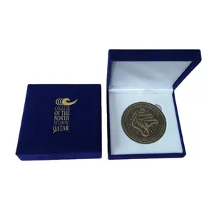 award for excellence diamond edge metal zamak zamac antique gold bronze challenge coin medal medallion for peace keepers