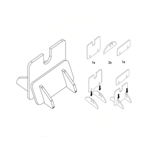 Présentoir en acrylique détachable, pièces, support <span class=keywords><strong>Yoyo</strong></span> en Lucite, personnalisé - Product Image 5