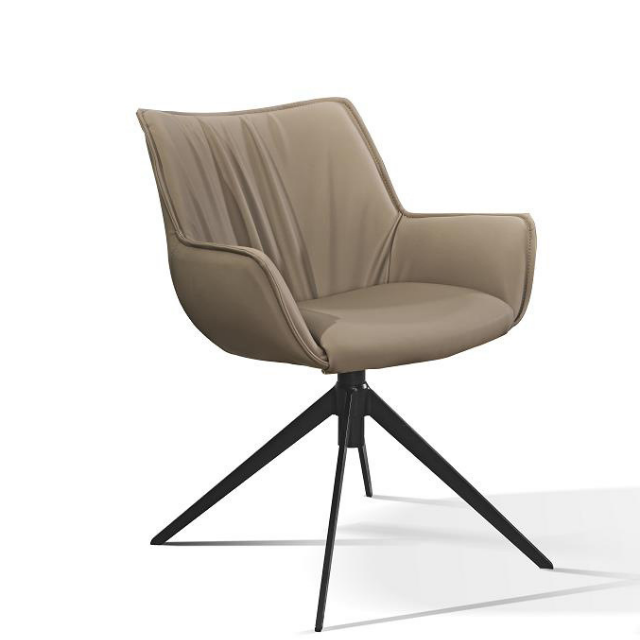 Scandinavian Swivel Lounge Chair