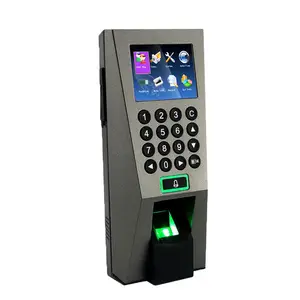 F18 Biometric Fingerprint Door Access Control System Time Attendance Machine With Free Software Optional RFID Card Reader