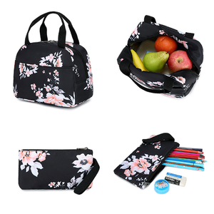 Sac à dos d'école de logo personnalisé de haute qualité avec boîte à lunch Ensemble durable de sac Ados pour enfants avec doublure en nylon et polyester - Product Image 5