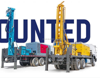 RMC-350 6 * 6 Camion tout-terrain multifonctionnel monté sur châssis pour le forage de puits d'eau