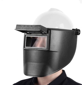 Máscara <span class=keywords><strong>de</strong></span> casco <span class=keywords><strong>de</strong></span> soldadura <span class=keywords><strong>de</strong></span> seguridad <span class=keywords><strong>de</strong></span> soldador <span class=keywords><strong>de</strong></span> PP <span class=keywords><strong>de</strong></span> construcción industrial ajustable con logotipo personalizado para trabajador con casco <span class=keywords><strong>de</strong></span> seguridad - Product Image 1