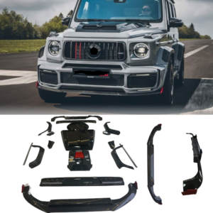 Kit carrosserie complet en carbone <span class=keywords><strong>sec</strong></span> Widestar Rocket G900 pour G-Wagon Classe G W463A W464, calandre principale, diffuseur arrière, spoiler, pare-chocs - Product Image 3