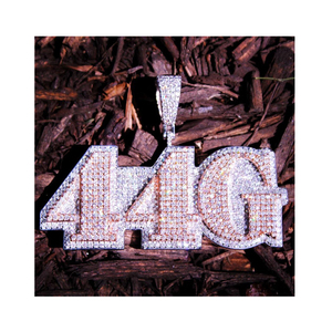 Bijoux personnalisés de style HipHop tendance <span class=keywords><strong>2022</strong></span>, pendentif personnalisé à double couche en argent sterling 925 avec pavé de diamants - Product Image 3