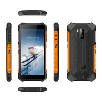 Teléfono Robusto HiDON de 5.5 Pulgadas con Android, MTK6763 Octa-Core, Android 9.0, 3G+32G, 4GLTE, con NFC, Teléfono Resistente al Agua