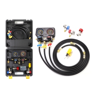 3Q60 एयर कंडीशनर R134A <span class=keywords><strong>R22</strong></span> R12 R502 R410A R404 मैनिफोल्ड गेज मैनिफोल्ड गेज सेट - Product Image 2