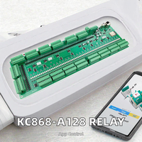 Modul Relay ESP32 KC868-A128 WiFi Ethernet RS232 USB MQTT ADC DAC Papan Kontrol Rumah Pintar Elektrik Android Garasi Hotel RV