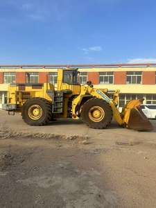 Cargador de rueda frontal grande Komatsu WA600 WA600 original de Japón, cargador de rueda de color original Komatsu usado de segunda mano - Product Image 6