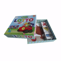 Jeu de cartes mémoire, 4 couleurs imprimées, pièces