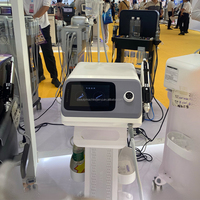 Pistolet à eau haute pression 2 en 1, machine à jet d'oxygène pour le peeling facial, pour le lifting de la peau