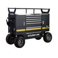 Chariot d'atelier robuste avec roulettes verrouillables, 10 tiroirs, capacité de 500 kg, OBM OEM disponible, matériau SPCC, certifié ISO CE