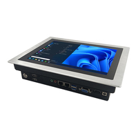PC tactile industriel 10,4 pouces pour automatisation industrielle, IP65, montage encastré, écran tactile industriel tout-en-un, plusieurs ports série, OEM/ODM