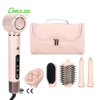 Nouvelle Tendance : Ensemble Sèche-Cheveux Professionnel 6-en-1 Air Styler à Grande Vitesse et Ions – Vente en Gros