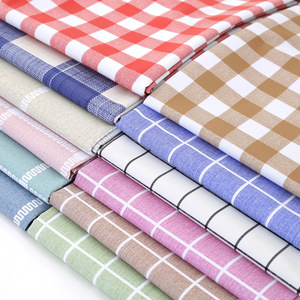 <b>PVC</b> <b>Tablecloth</b> Rectangle Checkered Pattern Waterproof Oil Proof Home Use 100% <b>PVC</b> Fabric Printed Geometric Design - Product Image 2