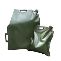 Réservoir pliable de stockage de liquide portable de 20 litres avec poignée pour huile, eau et autres produits chimiques Équipement de stockage de produits chimiques