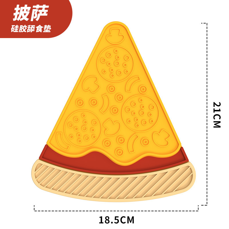 Tapis à lécher pour pizza